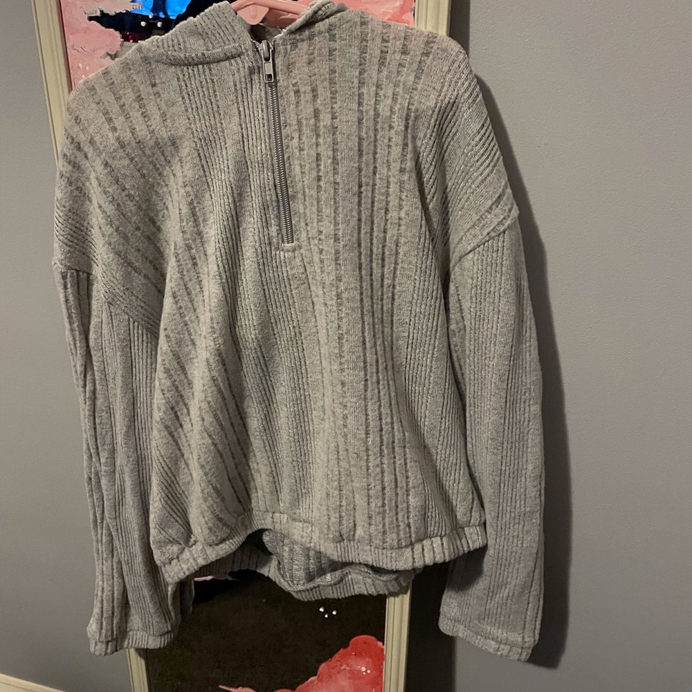 Kids grey zip up